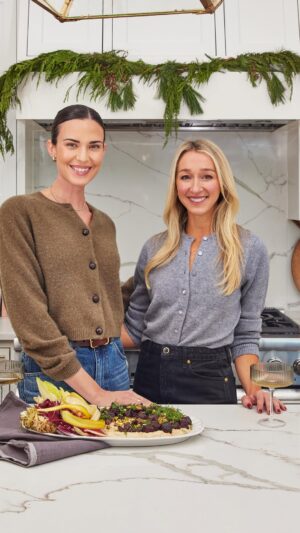 Odette Annable Instagram - It’s here! The first episode of Savor the Season: A series where we are sharing delicious, healthy recipes with friends to bring balance to your holiday tables. 

We train every week together and now we are in the kitchen making Holiday Hummus - a festive and creative way to graze while keeping the holiday spirit and also feeling good.

Watch the full episode and grab the recipe at savorandsweat.com (http://savorandsweat.com) Direct link is in our stories.

Use code: ODIE at checkout for free access!

Stay tuned for more recipes to come. 🎄✨