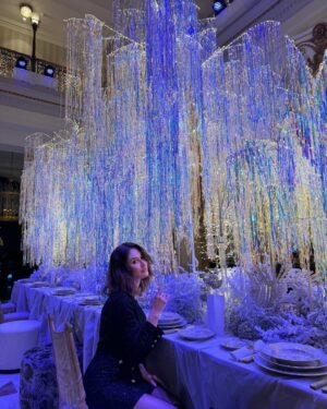 Olga Kurylenko Instagram - About last night ❄️ Time to get ready for the winter holidays 🥳❄️🎄