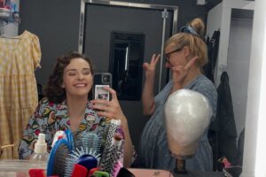 Olivia Morris Instagram - In honour of Hotel Portofino’s Season 2 finale airing this tomorrow on U&Drama here’s some piccys from that lovely summer 😘😘😘 

@misslouize’s gorgeous costume design and @amystewart_muah make up and hair deserves all the flowers 🌺