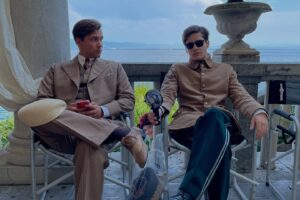 Olivia Morris Instagram - In honour of Hotel Portofino’s Season 2 finale airing this tomorrow on U&Drama here’s some piccys from that lovely summer 😘😘😘 

@misslouize’s gorgeous costume design and @amystewart_muah make up and hair deserves all the flowers 🌺