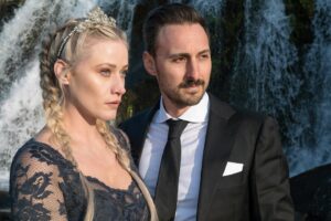 Olivia Taylor Dudley Instagram - Happy Anniversary @elie_smolkin !!! Feels like yesterday we had our Magical Iceland wedding 🤍