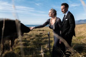 Olivia Taylor Dudley Instagram - Happy Anniversary @elie_smolkin !!! Feels like yesterday we had our Magical Iceland wedding 🤍