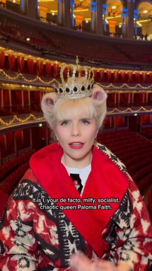 Paloma Faith Instagram - Her milfesty delivers her 2024 Christmas message

#queensspeech #christmas
