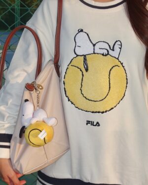 Pannin Charnmanoon Instagram - Living in the tennis dream🎾💛
#FILA #FILAxPeanuts #Snoopy #Peanuts #FILAThailand #ExplorewithFILA