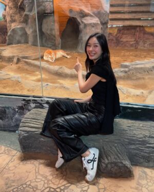 Pansa Vosbein Instagram - 🖤

🩶

Cause New year we deserves new possibilities, walking to 2025 with @loewe Ballet Runner 2.0

#LOEWE #BalletRunner2.0