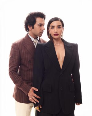 Patralekha Instagram - Wearing @balenciaga
Mesh skirt @harshitanagiofficial
Jewels @misho_designs
Styled by @sanamratansi
Style team @sanjamkaur92
SR & Co Manager @jaferalimunshi
HMU @ankitamanwanimakeupandhair
Photographer @tridevsudevan

On @rajkummar_rao
Full suit @raamzlabel
Tie & pocket square @thetiehub
Shoes @lussolifestyleofficial
Styled by @sanamraransi
Style Team @sanjamkaur92
SR & Co Manager @jaferalimunshi
Photographer @tridevsudevan