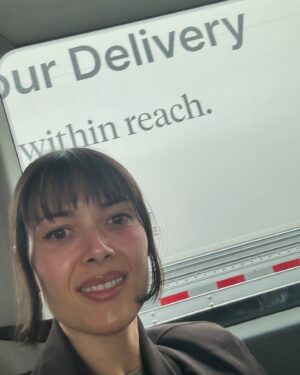 Patti Harrison Instagram - I was trying to get a picture with the Walgreens truck because it had a huge picture of all sorts of pill bottles on the side of it and I had never personally seen allergy medicine and vitamins represented THAT big before and felt excited and wanted to remember it. I thought “what if the pills inside the truck were that big?” My imagination kinda does that when I’m in flow-state. My strong sense of play retained in my adult life surprises. I was not able to get the pic I wanted. The truck was moving, as was the van I was in. Can you share this and get my message out? Send this to a relative who maybe has never met a transgending person and wants to know what we’re all like. Tell them we are all just like this.