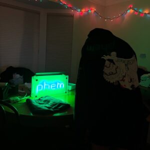 Phem Instagram - i’ve been “playing house” a lot lately … thinking ab sharing some holiday recipes live on twitch before christmas- wut do u think phemily? will u tune in? also we will be streaming some holiday movies in the discord soon. how r u liking the song so far? “playing house” is the end of an era …. i’ll explain more later. luv u all sm thanks for the support on the song so far 🖖🏼