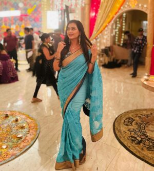 Piyali Munsi Instagram - Diwali at Set💙 #PandyaStore