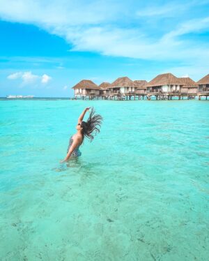 Pooja Gor Instagram - Turquoise Tides & Tropical Vibes!🤌🏼✨🏝️ 

@clubmedmaldives @clubmed 

#ClubMedMaldives #ClubMedKani #Maldives
