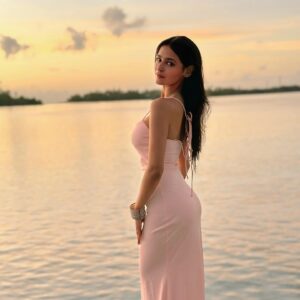 Prakriti Pavani Instagram - pink haze sunset 💕

#cottoncandy #sky
