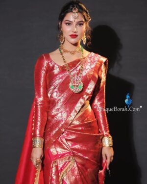 Preety Kongana Instagram - Paatmadoi Season 5 ♥️🙏♥️

Beautiful memories with beautiful people ♥️

Make up & hair by @mkup_artist_susmita ♥️

Wearing @pureassameseattire ♥️
Jewellery by @prajapati_assamese_jewellery ♥️

Styled by @ajanakashofficial ♥️

Captured by @unique_borah_photography 🤗