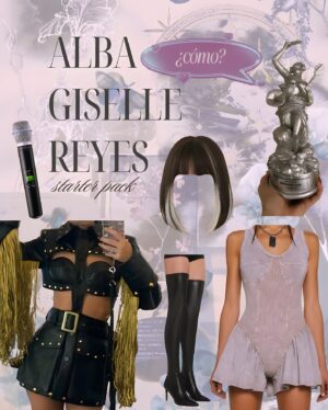 Princesa Alba Instagram - SEGUNDO AÑO CONSECUTIVO EN MEJOR ARTISTA POP⸜(｡˃ ᵕ ˂ )⸝♡ LOS AMO INFINITO MIS DIGITALS ANGELS 😭 Atte. Alba Giselle Reyes 
────୨ৎ────
Gracias a @losdenver por la invitación a este tributo hermoso al gran Jorge González 
────୨ৎ────
Beauty and hair by @humbertomoyav 
Look Show @shitoshit x @hm 
⠀⠀ ⠀⠀ ⠀⠀ ⠀⠀