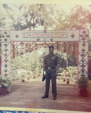 Pujitha Devaraj Instagram - Even now dad tells me numerous stories about his army life♥️ 

SM CD Raju - Army Medical Corps🇮🇳

"Today, on the 77th Indian Army Day, 
We are overwhelmed with nostalgia and pride. 
The camaraderie, discipline, and patriotism... those were the best days of our life!

The defence forces teach you lessons that can't be learned anywhere else: resilience, sacrifice, and the true meaning of duty. I feel blessed to have been a part of this world.”

Thank you DadMom😇

PS : This song is our whole life🫠

 #IndianArmyDay #DefenceFamily #proudchild #amc #armyofficer #armymedicalcorps #armyday #jan15 #armydad