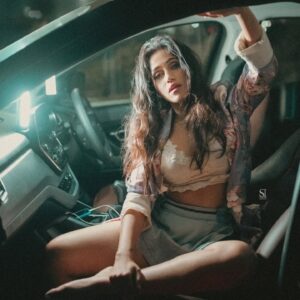 Purneima Day Instagram - Unfazed ✨️
#throwback 
📸  @shailendra_pardeshi 🤍
Styled by @stylist.chaitalikulkarni
.
.

[ photography photoshoot Hector car photography Purniemaa Dey actor fashion love ]