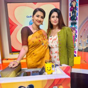 Rachna Banerjee Instagram - Today once again in “ Didi no.1”❤️
Thanks to @zeebanglaofficial