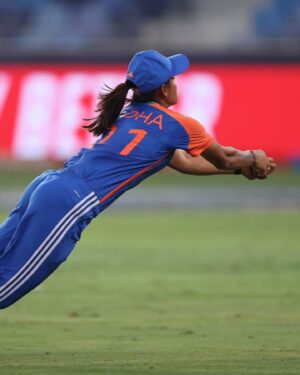 Radha Yadav Instagram - Did Radha Yadav just pull off the best catch of the tournament? 😯

#T20WorldCup #WhateverItTakes