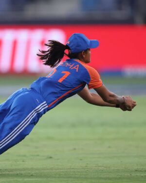 Radha Yadav Instagram - Did Radha Yadav just pull off the best catch of the tournament? 😯

#T20WorldCup #WhateverItTakes