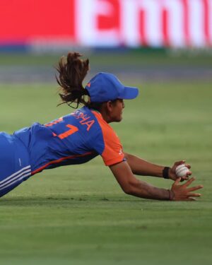 Radha Yadav Instagram - Did Radha Yadav just pull off the best catch of the tournament? 😯

#T20WorldCup #WhateverItTakes