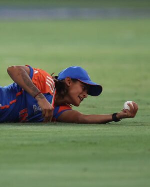 Radha Yadav Instagram - Did Radha Yadav just pull off the best catch of the tournament? 😯

#T20WorldCup #WhateverItTakes