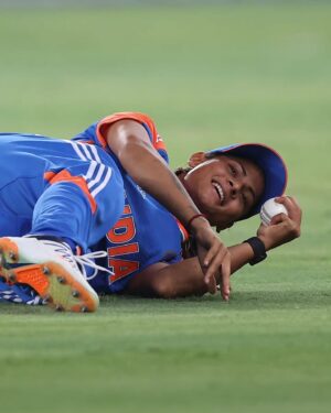Radha Yadav Instagram - Did Radha Yadav just pull off the best catch of the tournament? 😯

#T20WorldCup #WhateverItTakes