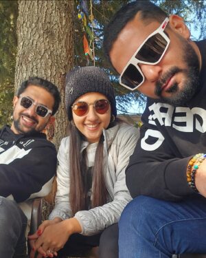 Ragini Prajwal Instagram - ಎಲ್ಲರಿಗೂ ಹೊಸ ವರ್ಷದ ಶುಭಾಶಯಗಳು🤎
.
Lots of love from the Dynamic Fam!🤎