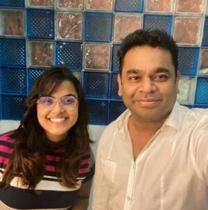 Rakshita Suresh Instagram - Happy birthday Rahman sir! 🎂🎈 Thank you for everything 🧿
@arrahman 👑