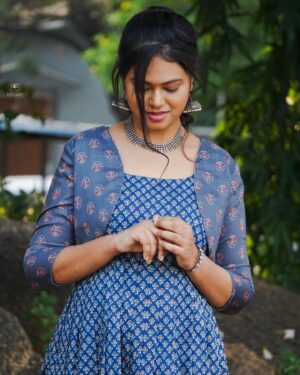 Ramya Behara Instagram - Care less , live more ❤️

Outfit : @sia_by_ss
KADA&Finger Rings: @aneethaass_jewellery 
Neck piece & earrings : @amalascouture 
Styling : @i_stylyou 
Clicks : @you_and_iphotography