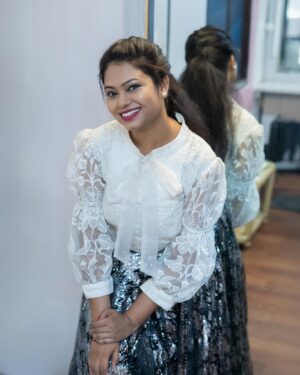 Ramya Behara Instagram - Styling : @i_stylyou 
Styled team : @konagani_meghana.sai 
Outfit : @sakya.official 
Photography - @konagani.swamy