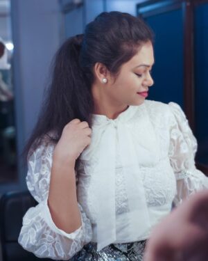 Ramya Behara Instagram - Styling : @i_stylyou 
Styled team : @konagani_meghana.sai 
Outfit : @sakya.official 
Photography - @konagani.swamy
