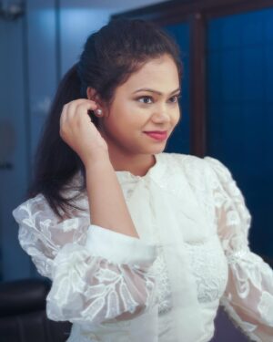 Ramya Behara Instagram - Styling : @i_stylyou 
Styled team : @konagani_meghana.sai 
Outfit : @sakya.official 
Photography - @konagani.swamy