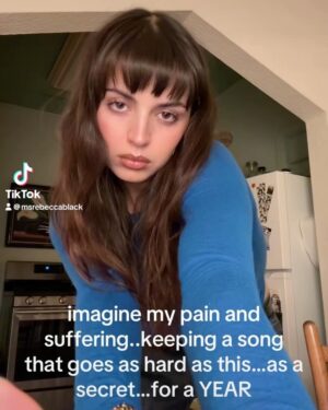 Rebecca Black Instagram - the sugary truth will set u free