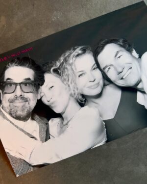 Rebecca Romijn Instagram - Hugs kisses and gratitude to all the fellow mom/dad support for helping me put together Dolly and Charlie’s Sweet Sixteen. Special shout out to my pals from The Enterprise 🖖 We were aggressively kicked off the dance floor repeatedly by the pip squeaks, but it didn’t stop us from trying