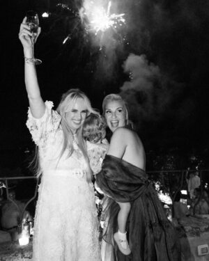 Rebel Wilson Instagram - So pumped to bring in 2025! 🎆 What a year 2024 has been! Got married to my gorgeous Disney princess, my little girl is already a little lady, my memoir REBEL RISING was a New York Times Best Seller, the movie I directed had a huge gala premiere at Toronto Film Festival and I got to have some amazing adventures around the world with friends. There’s been some heartache this year, some struggles - having crisis PR teams pump absolutely rubbish for their client’s agendas is INSANE and not a fun thing to go through but the cream always rises to the top! I’ll keep working hard, moving forward, so so grateful for all the amazing blessings I have in my life 💜 thank you to everyone here on Insta for being so lovely and supportive! I adore you all! Thank you for writing to me and sharing your life with me. Rebel xoxo