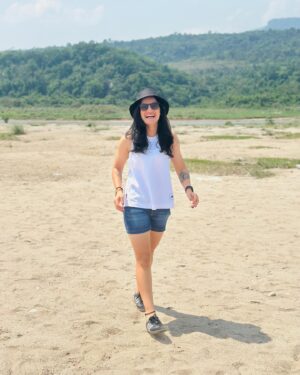 Renuka Singh Instagram - Ditching the helmet for a hat today 🎩😜#dayout 
@adidasindia