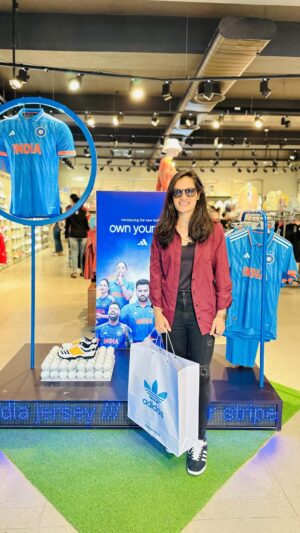 Renuka Singh Instagram - All eyes on three stripes #adidas #impossibleisnothing 
  @adidasindia