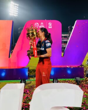 Renuka Singh Instagram - Smashtastic tournament 😃🏆#rcb 
@royalchallengersbangalore 17/3/24