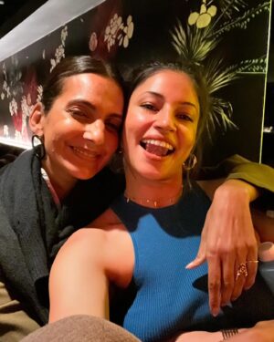 Richa Shukla Moorjani Instagram - a friendship that feels ancient and yet we only met 5 years ago. Happy bday to the queen of my heart and of the whole damn universe @poornagraphy