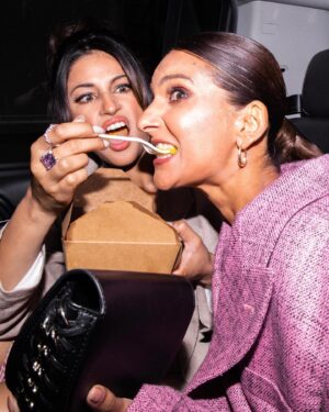 Richa Shukla Moorjani Instagram - a friendship that feels ancient and yet we only met 5 years ago. Happy bday to the queen of my heart and of the whole damn universe @poornagraphy