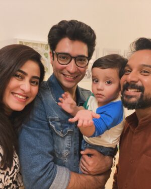 Ridhima Ghosh Instagram - Day 4: Kolkata

Lunch with the OG duo—Ridhima and Gaurav—and a brand-new VIP guest, baby Dheer! Meeting him for the first time was a whole vibe. I’ve officially declared myself “Bhanu Kaka” for him (let’s see if he rolls with it or starts side-eyeing me as he grows up).

Ridhima, you’re amazing. Gaurav, you’re amazing too. But Dheer, my guy, you’re clearly the MVP. Hands down the coolest kid I’ve ever met. Who knew charm could run in diapers? 👶✨

*
*
*
*
*
*
*

#kolkattadiaries  #Ridhimaghosh #guaravchakroborty #friendswiththestars #namitdas #babiesofinstagram #dailypic #Instadaily #adorable #cute #watchthemgrow