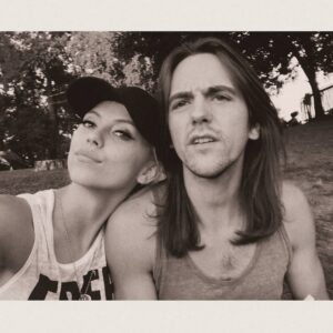 Riley Voelkel Instagram - 8 years ago I walked into a random jam session in a studio off the beltline and fell in love. It was you then, it’s you forever. Happy 8 years since you made me yours 🖤