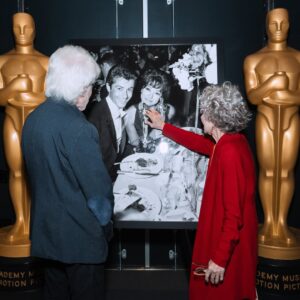 Rita Moreno Instagram - What a night last night at the @academymuseum! 
 ©Academy Museum Foundation, Photos by: Andrew Ge

p.s. Look at George and I all these years later!