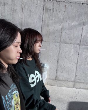 Roh Jeong-eui Instagram - 류진이 물 뿜는 게임 재미없었던 날 ✨
@iamfinethankyouandryu