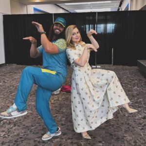 Rose McIver Instagram - NYCC is going great, thanks for asking.