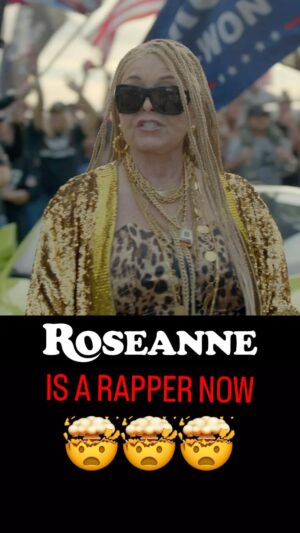 Roseanne Barr Instagram - Roseanne’s first rap song and she DISSED Eminem 😂 This is so legendary! Download “Daddy’s Home” and play it LOUD! #tommacdonald #hangovergang