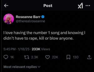 Roseanne Barr Instagram - I said what I said… #daddyshome