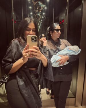 Rubina Bajwa Instagram - 🍣🩷👯‍♀️👶🏽