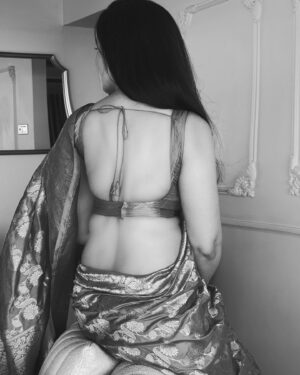 Rukhsar Instagram - 💫💫✨✨.
.
.#sabrshukr 
.
.
.
#sareelover #saree #banarasisaree #nfak