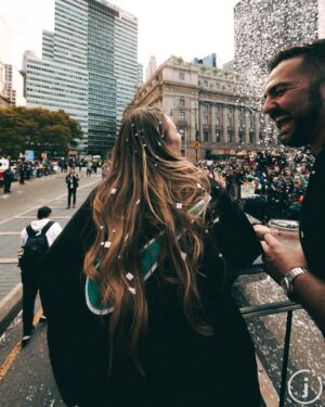 Sabrina Ionescu Instagram - Storybook ending ✨ 
NYC showed all the love 🗽