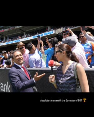 Sahiba Bali Instagram - BGT- Bumrah’s a Goat Trophy. 

@starsportsindia represent 🫶🏼

#BorderGavaskarTrophy #BoxingDay #IndVsAus